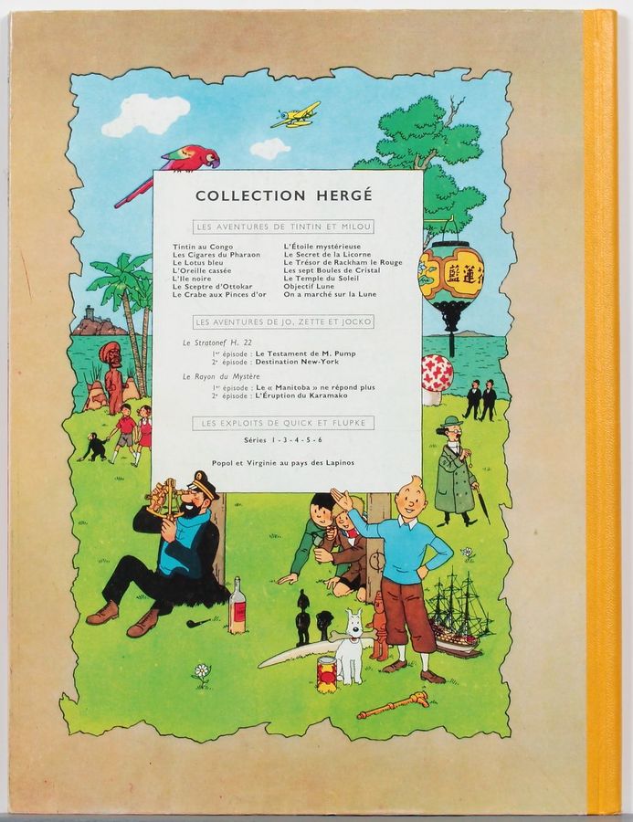 Pixi HERGÉ Tintin série N°3 TINTIN AU CONGO Tintin, Milou et Coco dans la  voiture