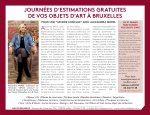JOURNÉES D’ESTIMATIONS GRATUITES DE VOS OBJETS D’ART À BRUXELLES